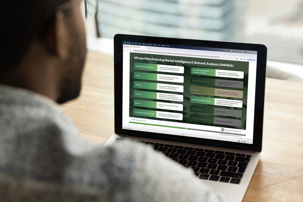 Statement on the Launch of African Manufacturing Market Intelligence & Network Analysis (AMMINA)